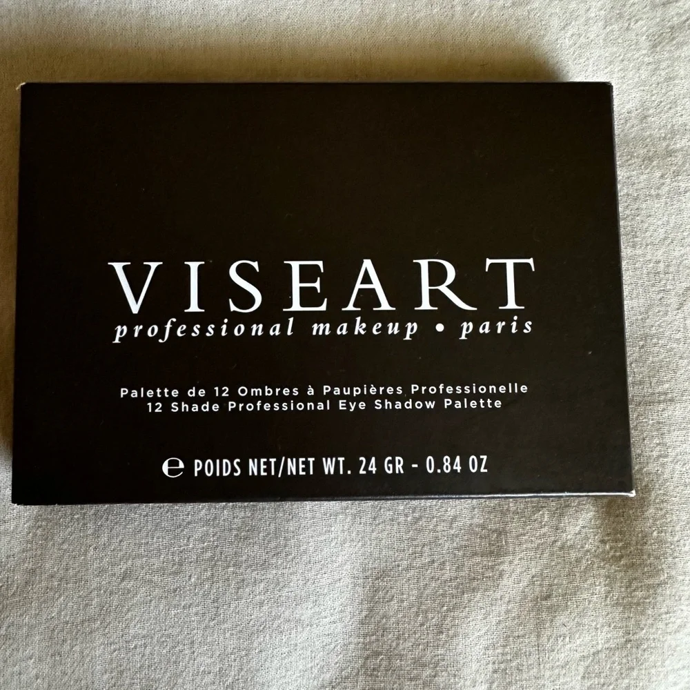 Viseart Professional Makeup Palette - Classic Black